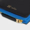 Compact Wallet Triomphe Stamp in Supple Grained Calfskin