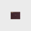Compact Wallet with Coin Triomphe in Shiny Calfskin