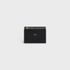 Compact Wallet with Coin Triomphe in Shiny Calfskin