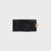 Compact Wallet with Coin Triomphe in Shiny Calfskin