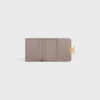 Compact Wallet with Coin Triomphe in Shiny Calfskin