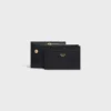 Compact Wallet with Coin Triomphe in Shiny Calfskin