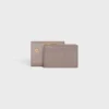 Compact Wallet with Coin Triomphe in Shiny Calfskin