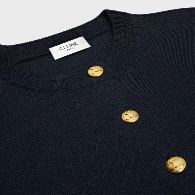 Crew Neck Sweater in Fine Wool