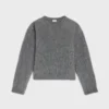 Crewneck Sweater in Brushed Mohair Crewneck Sweater in Brushed Mohair
