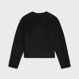 Crewneck Sweater in Brushed Mohair