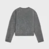 Crewneck Sweater in Brushed Mohair Crewneck Sweater in Brushed Mohair