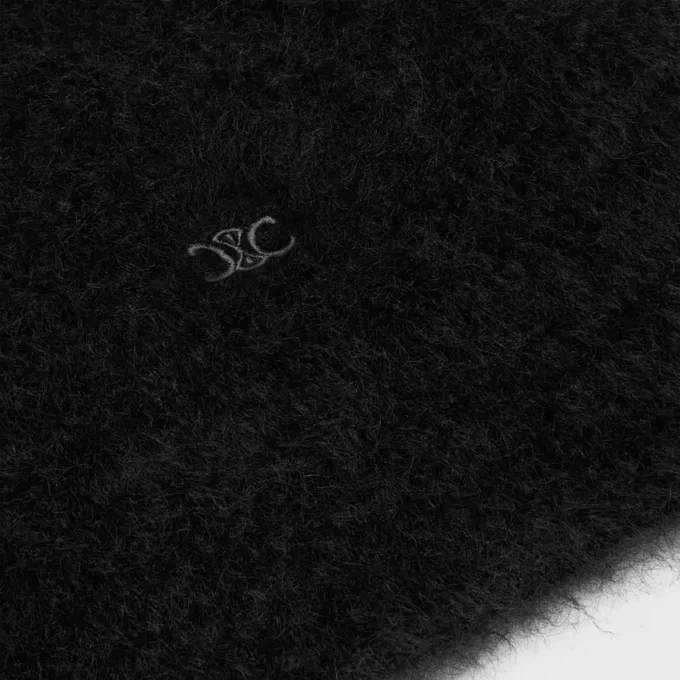 Crewneck Sweater in Brushed Mohair Crewneck Sweater in Brushed Mohair