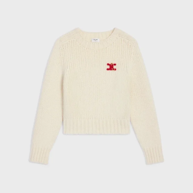 Crewneck Sweater in Cashmere and Silk Crewneck Sweater in Cashmere and Silk