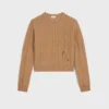 Crewneck Sweater in Chains Cashmere Crewneck Sweater in Chains Cashmere