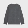 Crewneck Sweater in Chains Cashmere