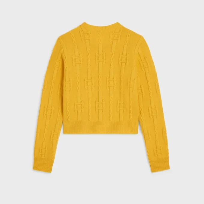 Crewneck Sweater in Chains Cashmere Crewneck Sweater in Chains Cashmere