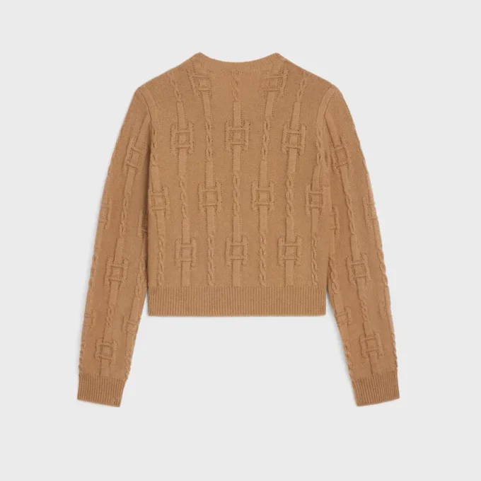 Crewneck Sweater in Chains Cashmere Crewneck Sweater in Chains Cashmere