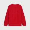 Crewneck Sweater in Chains Cashmere
