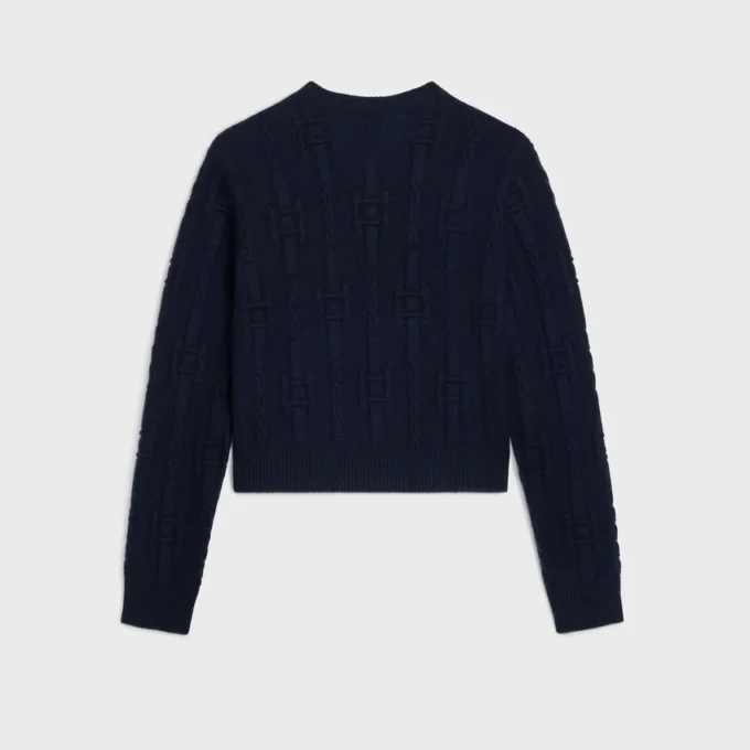 Crewneck Sweater in Chains Cashmere Crewneck Sweater in Chains Cashmere