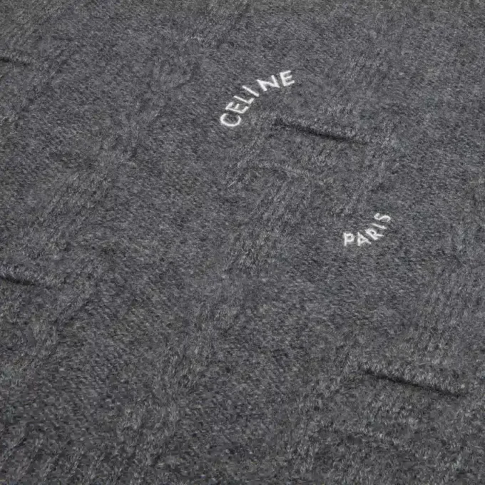 Crewneck Sweater in Chains Cashmere