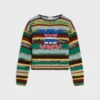 Crewneck Sweater in Mouline Alpaca and Wool Crewneck Sweater in Mouline Alpaca and Wool