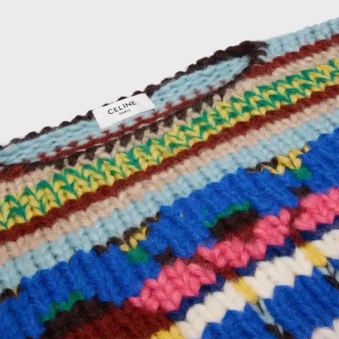 Crewneck Sweater in Mouline Alpaca and Wool Crewneck Sweater in Mouline Alpaca and Wool