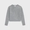 Crewneck Sweater in Seamless Cashmere Crewneck Sweater in Seamless Cashmere