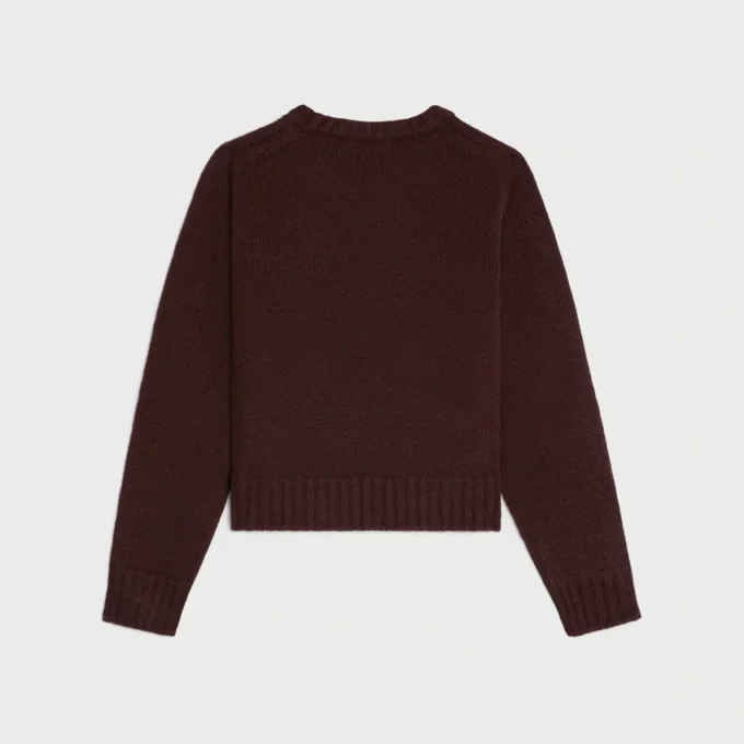 Crewneck Sweater in Seamless Cashmere Crewneck Sweater in Seamless Cashmere