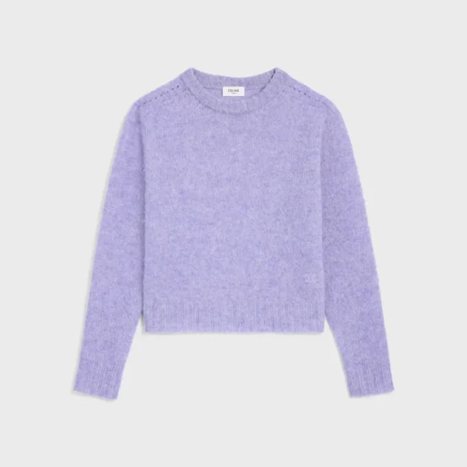 Crewneck Sweater in Shetland Wool Crewneck Sweater in Shetland Wool