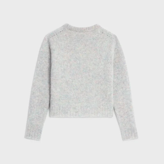 Crewneck Sweater in Shetland Wool Crewneck Sweater in Shetland Wool