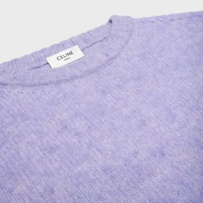 Crewneck Sweater in Shetland Wool Crewneck Sweater in Shetland Wool