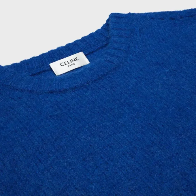 Crewneck Sweater in Shetland Wool Crewneck Sweater in Shetland Wool