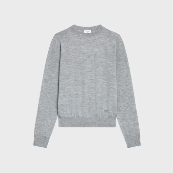 Crewneck Sweater in Thin Cashmere Crewneck Sweater in Thin Cashmere