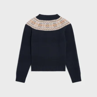 Crewneck Sweater in Triomphe Fair Isle Wool