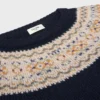 Crewneck Sweater in Triomphe Fair Isle Wool Crewneck Sweater in Triomphe Fair Isle Wool