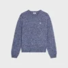 Crewneck Sweater in Wool and Cashmere Crewneck Sweater in Wool and Cashmere