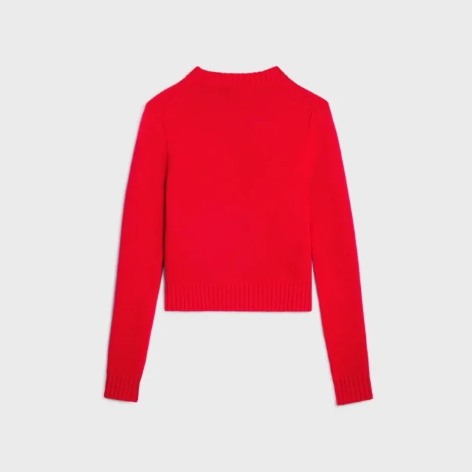 Crewneck Sweater in Wool and Cashmere Crewneck Sweater in Wool and Cashmere