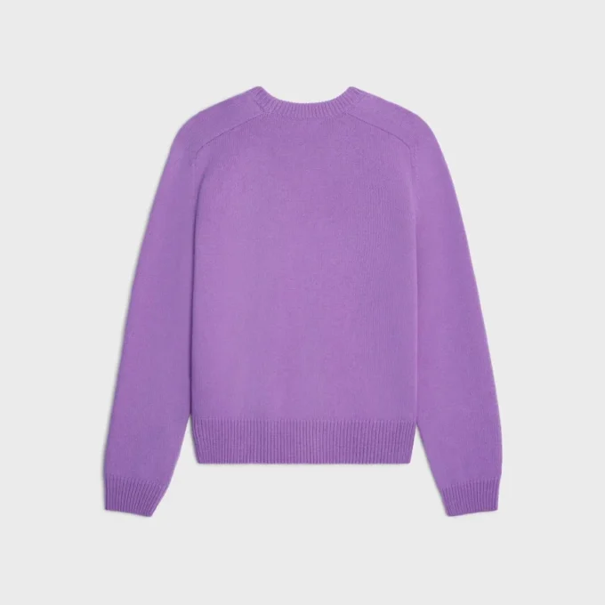 Crewneck Sweater in Wool and Cashmere Crewneck Sweater in Wool and Cashmere