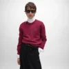 Crewneck Sweater in Wool and Cashmere Crewneck Sweater in Wool and Cashmere
