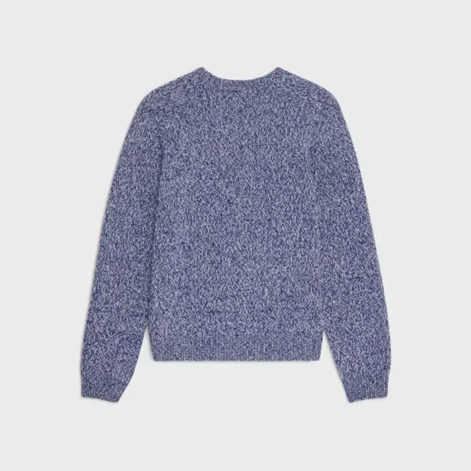 Crewneck Sweater in Wool and Cashmere Crewneck Sweater in Wool and Cashmere