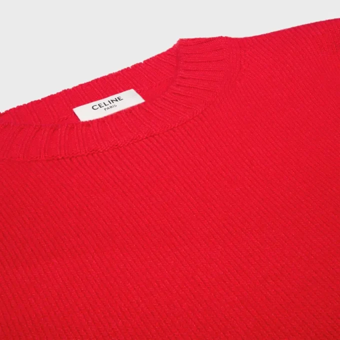Crewneck Sweater in Wool and Cashmere Crewneck Sweater in Wool and Cashmere