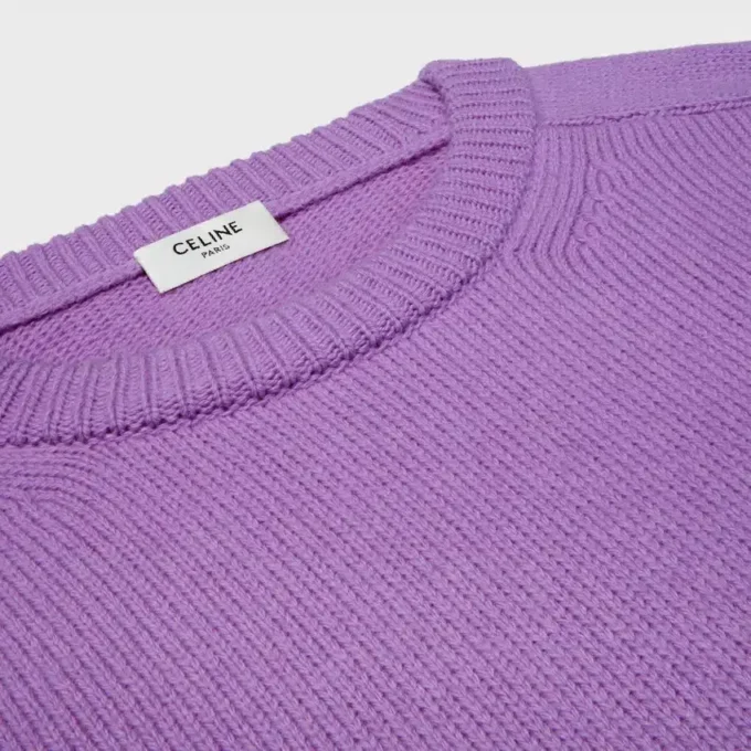 Crewneck Sweater in Wool and Cashmere Crewneck Sweater in Wool and Cashmere