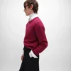 Crewneck Sweater in Wool and Cashmere Crewneck Sweater in Wool and Cashmere