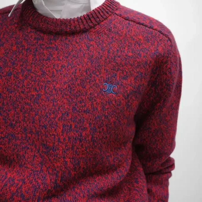 Crewneck Sweater in Wool and Cashmere Crewneck Sweater in Wool and Cashmere