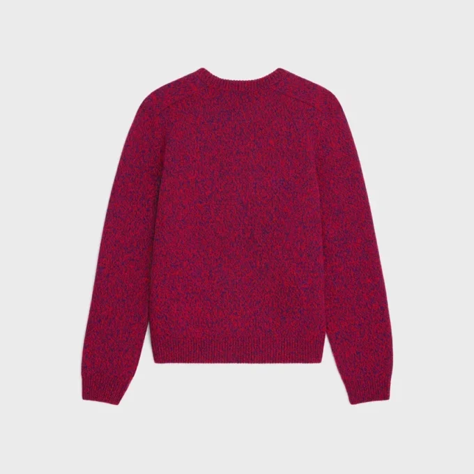 Crewneck Sweater in Wool and Cashmere Crewneck Sweater in Wool and Cashmere