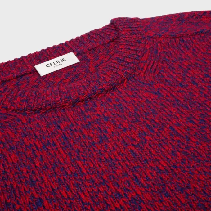 Crewneck Sweater in Wool and Cashmere Crewneck Sweater in Wool and Cashmere