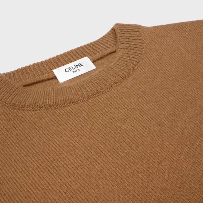 Crewneck Sweater in Wool Cashmere Crewneck Sweater in Wool Cashmere