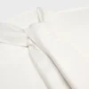 Cropped Lavalliere Shirt in Silk Twill Cropped Lavalliere Shirt in Silk Twill