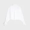 Cropped Shirt in Cotton Poplin Cropped Shirt in Cotton Poplin