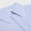 Cropped Shirt in Striped Cotton Poplin Cropped Shirt in Striped Cotton Poplin