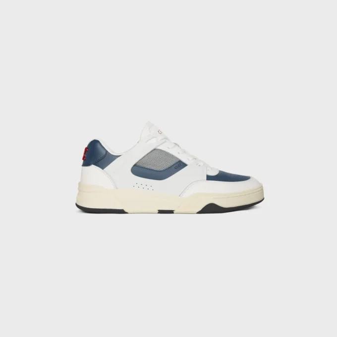 Ct-09 Trainer Sneaker in Calfskin and Mesh Ct-09 Trainer Sneaker in Calfskin and Mesh