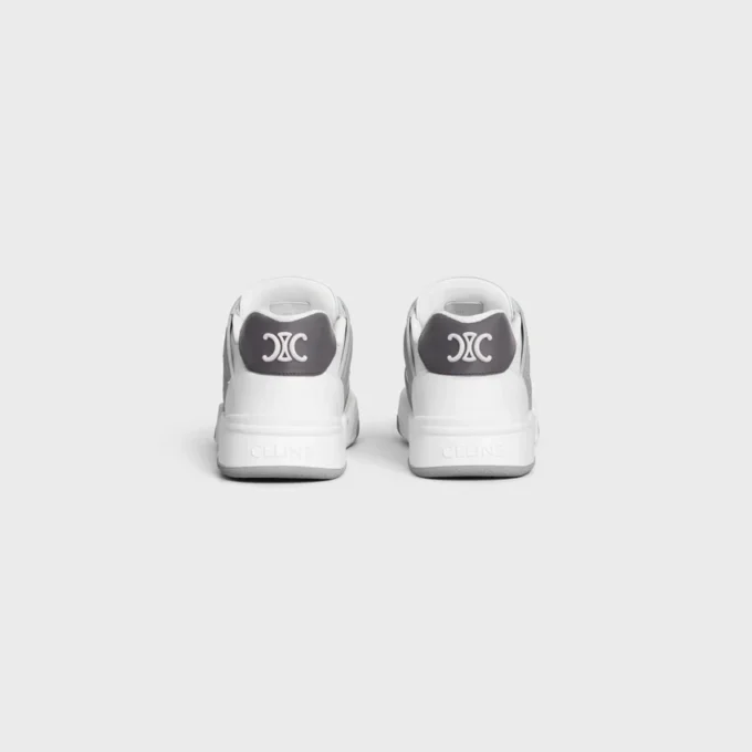 Ct-09 Trainer Sneaker in Calfskin and Mesh Ct-09 Trainer Sneaker in Calfskin and Mesh