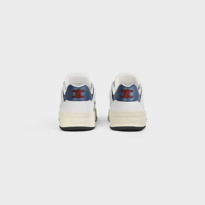 Ct-09 Trainer Sneaker in Calfskin and Mesh Ct-09 Trainer Sneaker in Calfskin and Mesh