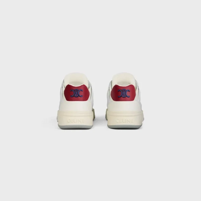 Ct-09 Trainer Sneaker in Calfskin and Mesh Ct-09 Trainer Sneaker in Calfskin and Mesh